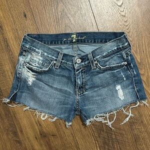 7 For All Mankind DOJO Short Shorts